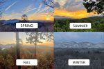 4 Seasons of Sunsets
